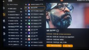 Abonnement IPTV 1 mois flexible à 19.99 dollars - Accès 120000 chaînes sans engagement