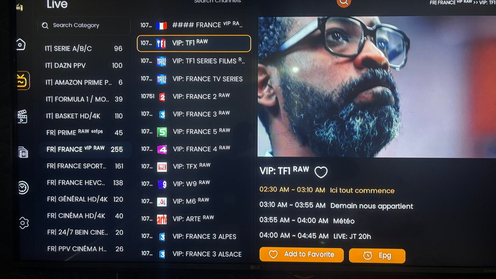 Abonnement IPTV 1 mois flexible à 19.99 dollars - Accès 120000 chaînes sans engagement