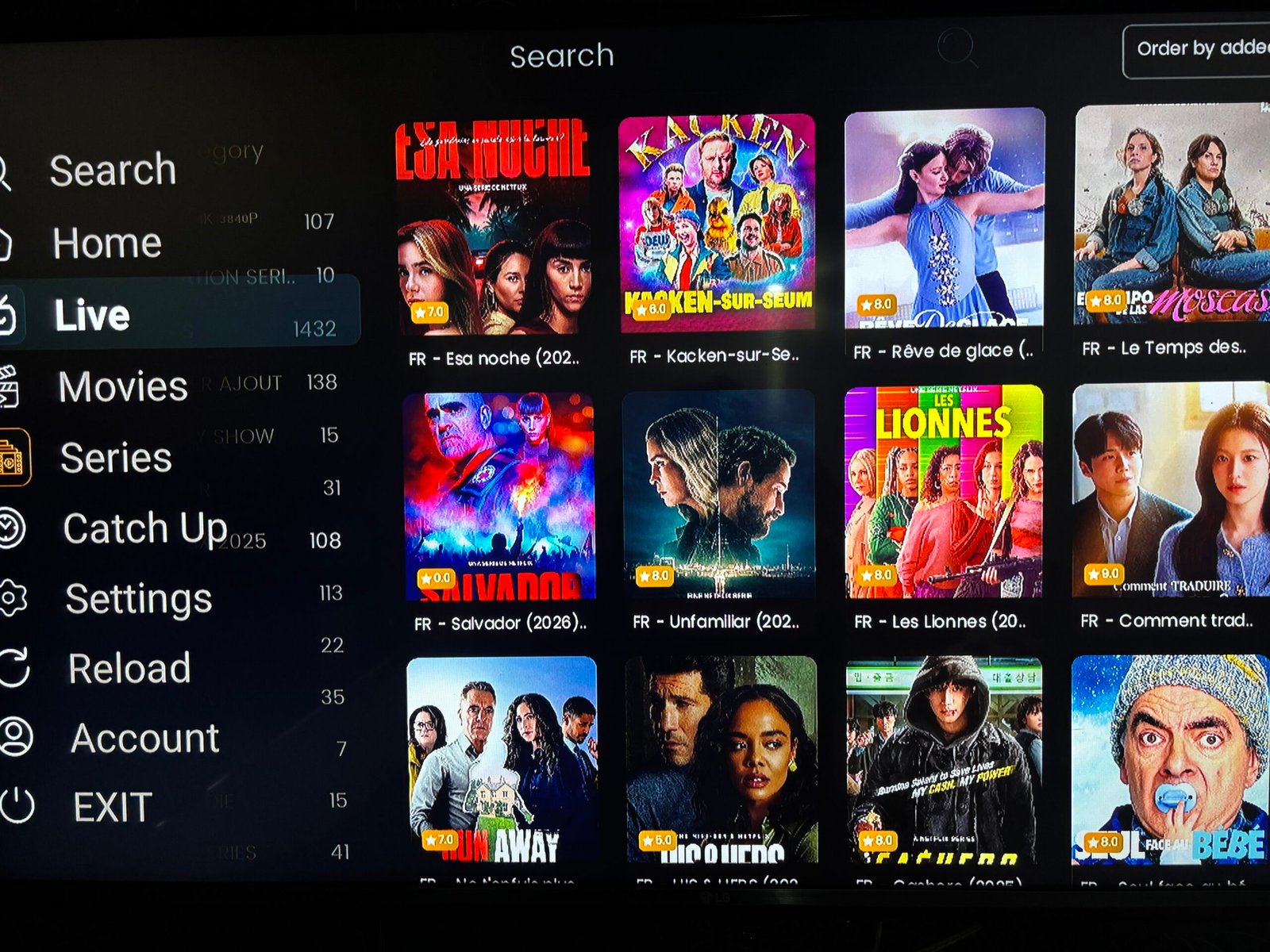 Abonnement IPTV 1 mois catalogue chaînes - Plus de 120000 chaînes internationales