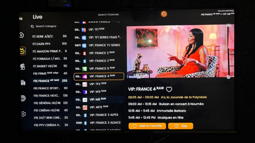 La France IPTV sur Smart TV — installation simple et rapide